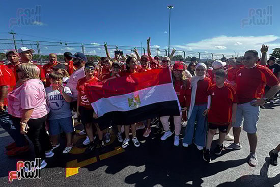 الجمهور يساند الفريق قبل مباراة إنتر ميامى الجمهور يساند الفريق قبل مباراة إنتر ميامى