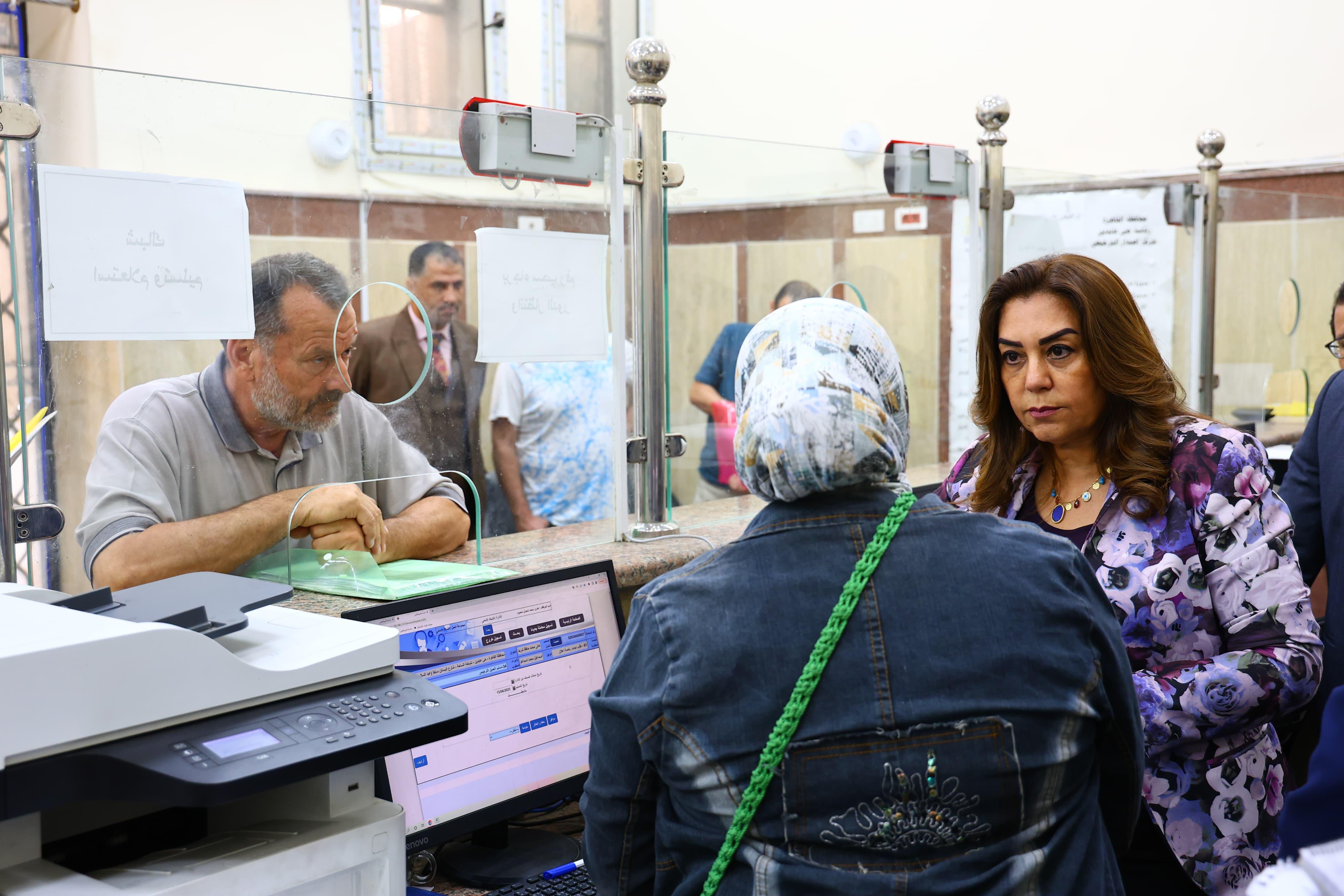 جولة وزيرة التنمية المحلية فى حى عابدين (1)