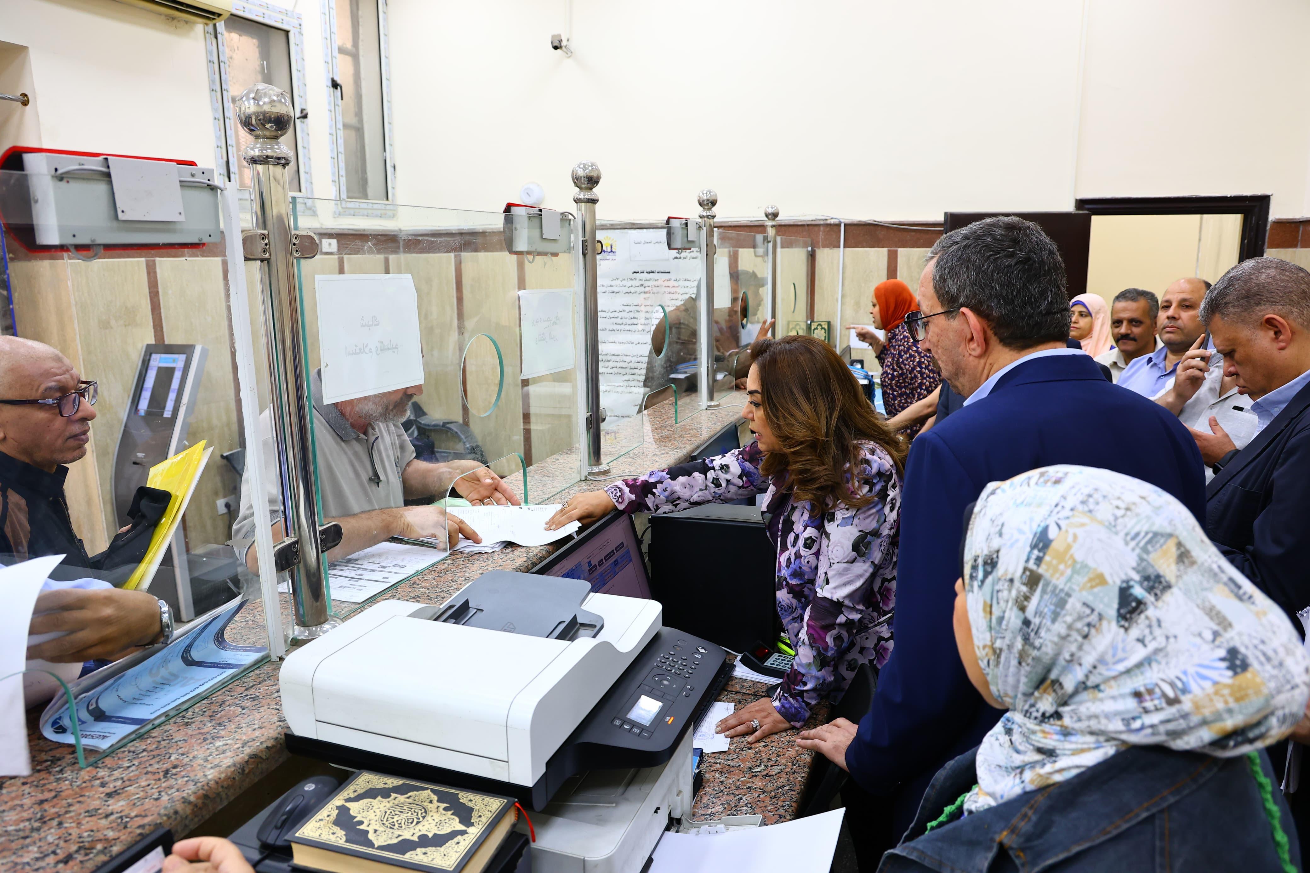 جولة وزيرة التنمية المحلية فى حى عابدين (5)