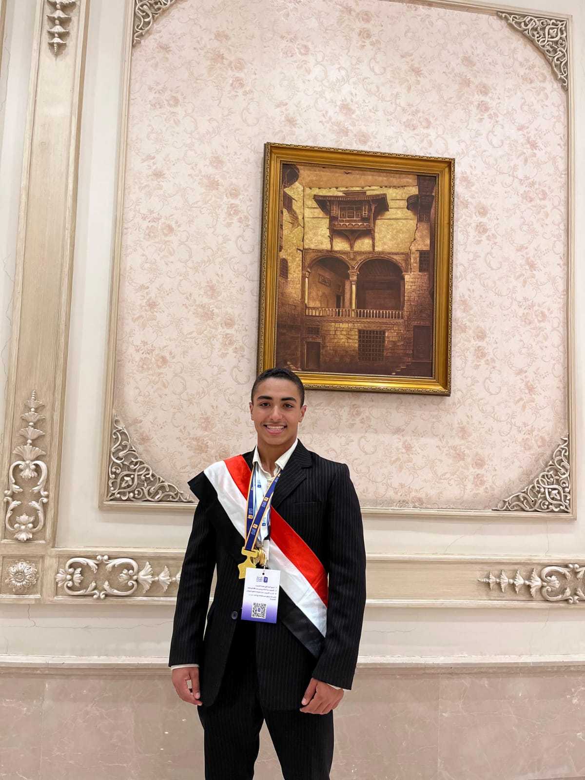  محمد تامر عبد المؤمن جاد، الطالب بإدارة العمرانية