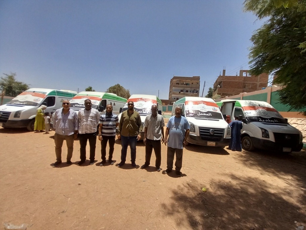 المشاركون فى القافلة