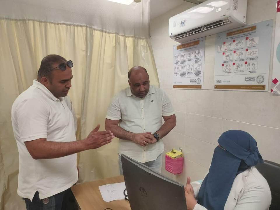 زيارة ميدانية لوحدة طب أسرة النجوع بحري لمتابعة سير العمل
