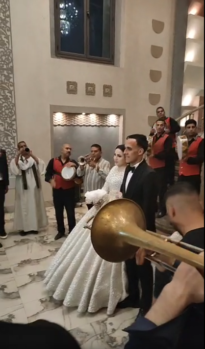 حفل زفاف ناصر منسى