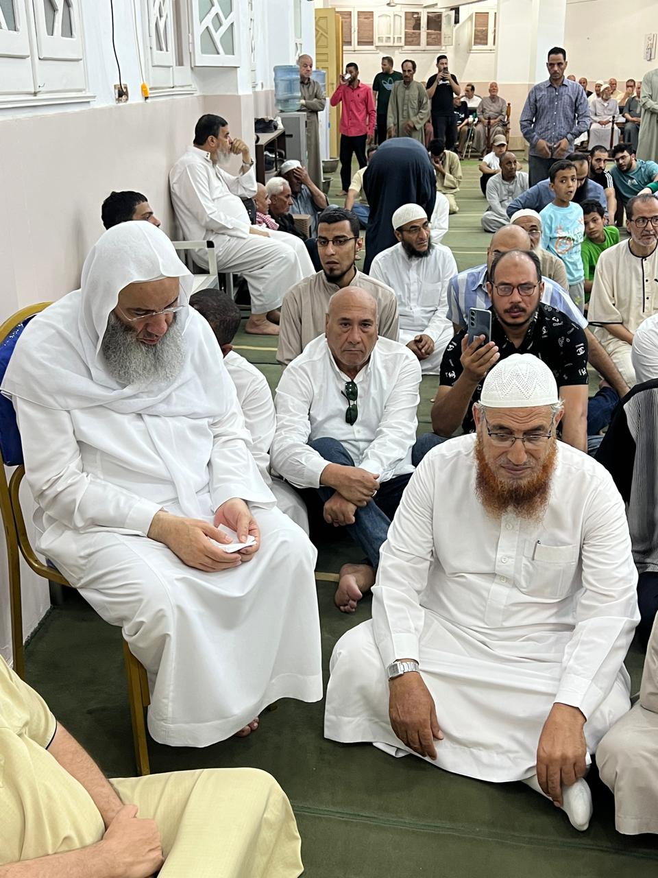 حزن الشيخ محمد حسان