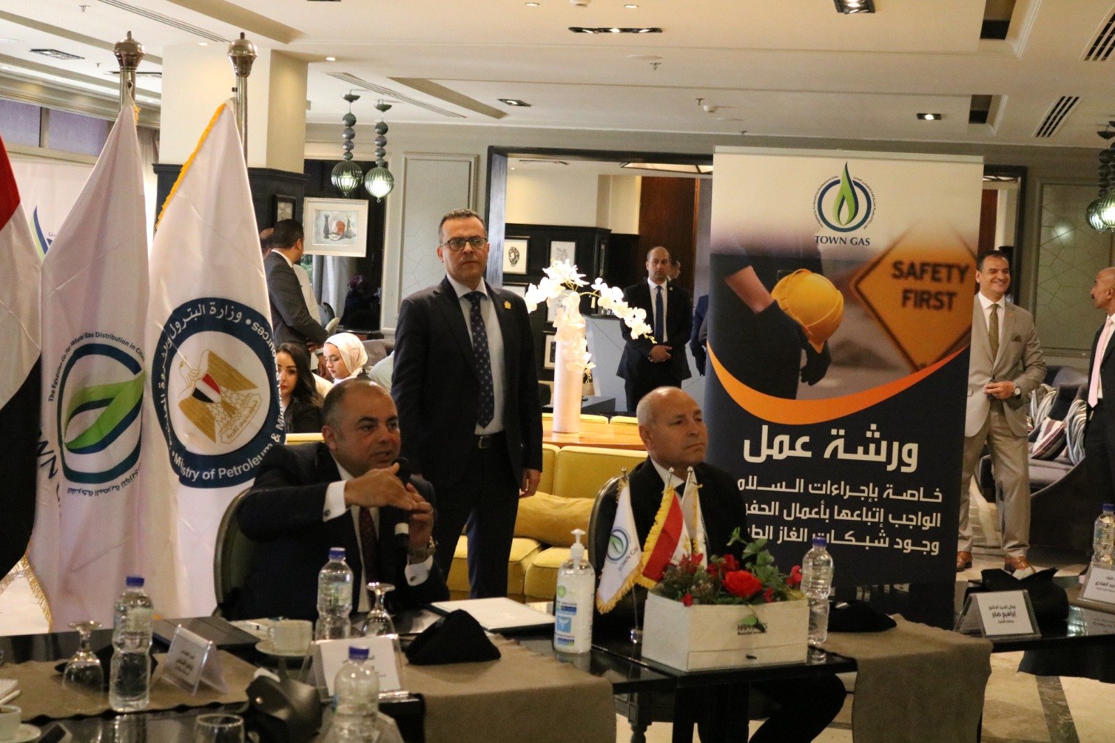 محافظ القاهرة خلال الندوة محافظ القاهرة خلال الندوة