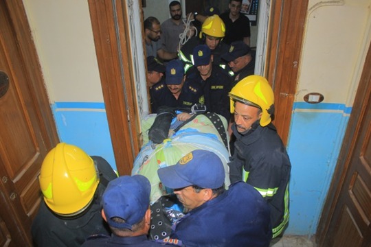 مساعدة مسن بالغربية