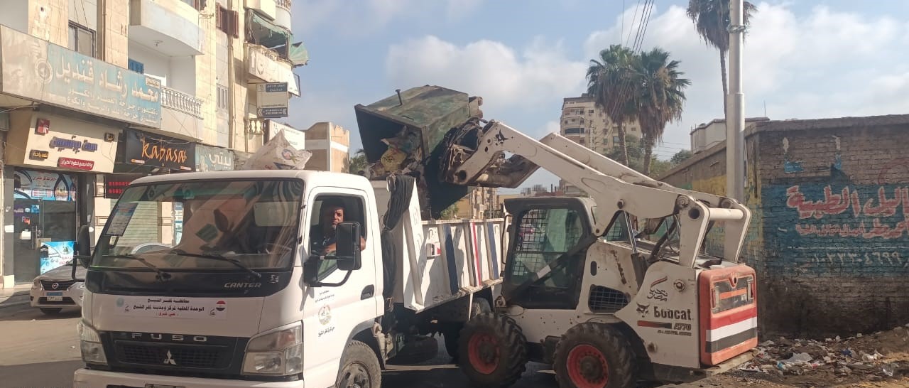 رفع القمامة من الشوارع