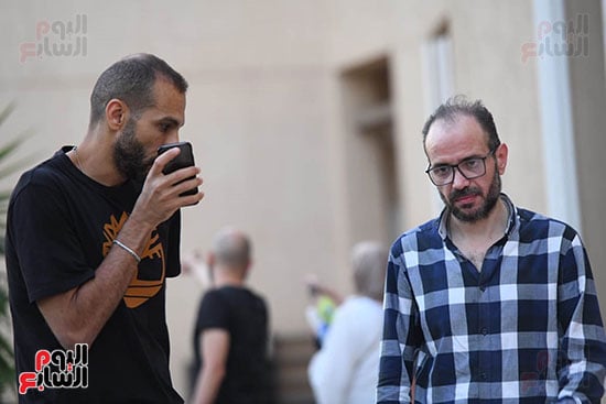 جنازة والدة المخرجة سارة وفيق (17)