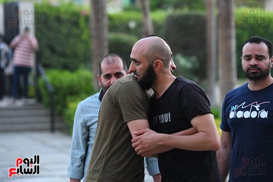 جنازة والدة المخرجة سارة وفيق (20)