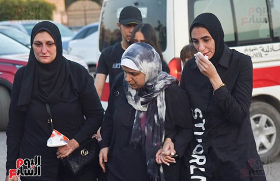 جنازة والدة المخرجة سارة وفيق (7)