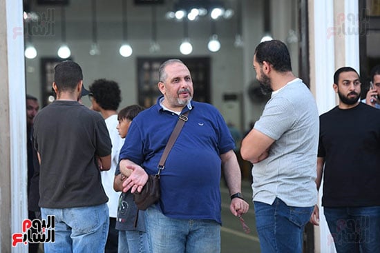 جنازة والدة المخرجة سارة وفيق (13)