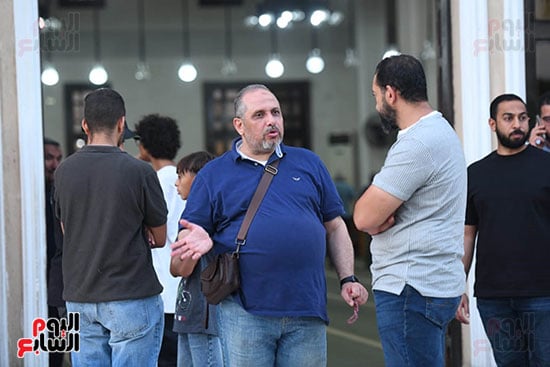 جنازة والدة المخرجة سارة وفيق (12)