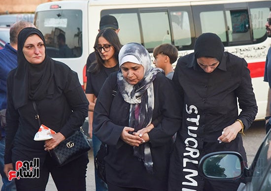 جنازة والدة المخرجة سارة وفيق (9)