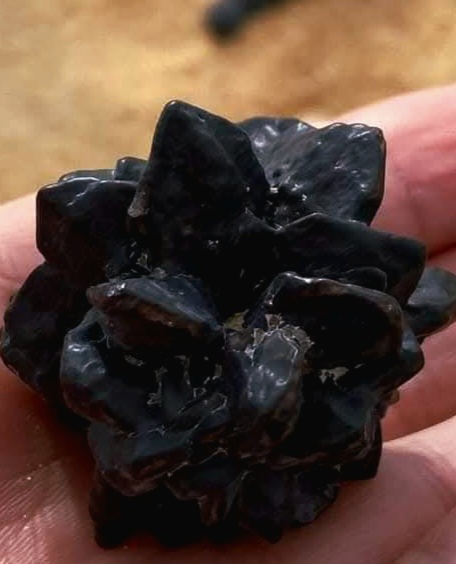 قطعة صخرية من الصحراء السوداء 