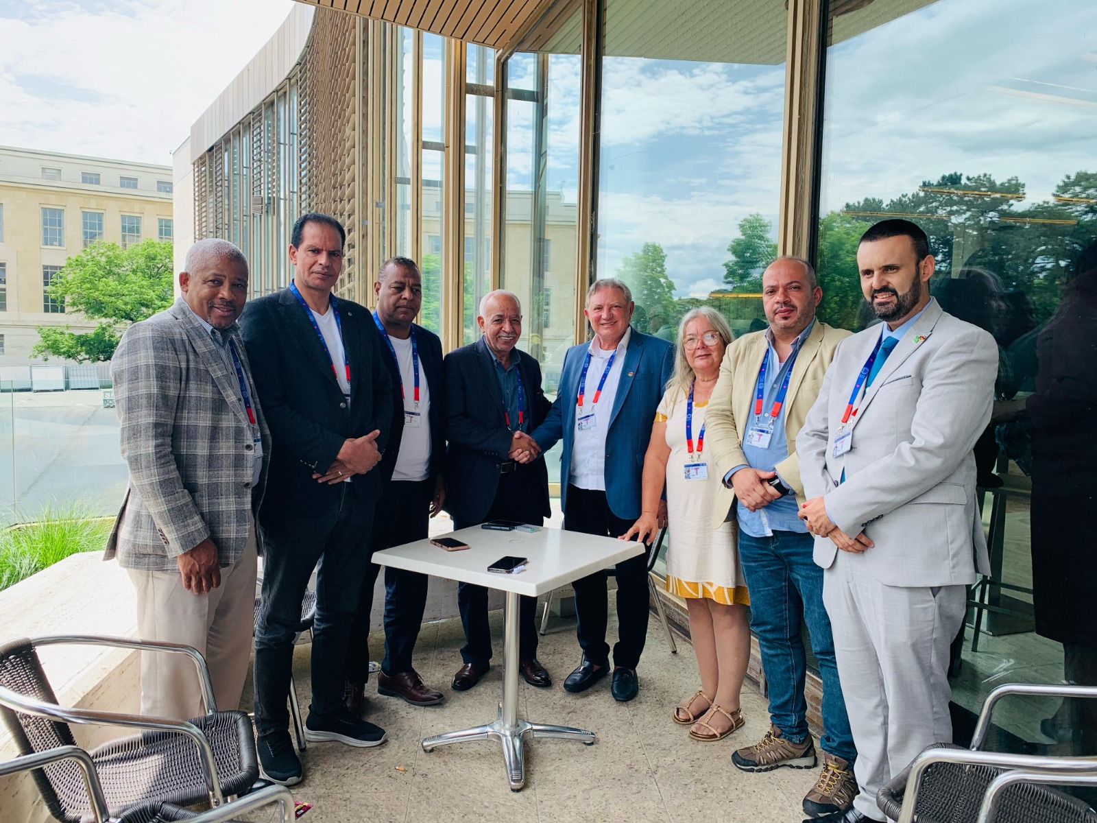 اتحاد عمال مصر ونظيره لدولة البرازيل