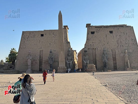 زيارات-الأفواج-السياحية-داخل-معبد-الأقصر زيارات-الأفواج-السياحية-داخل-معبد-الأقصر