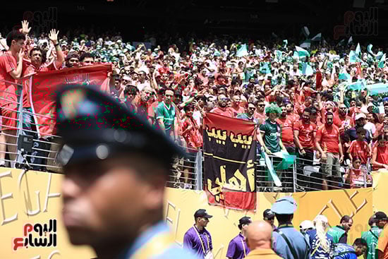 جمهور الأهلى خلال مباراة بالميراس جمهور الأهلى خلال مباراة بالميراس