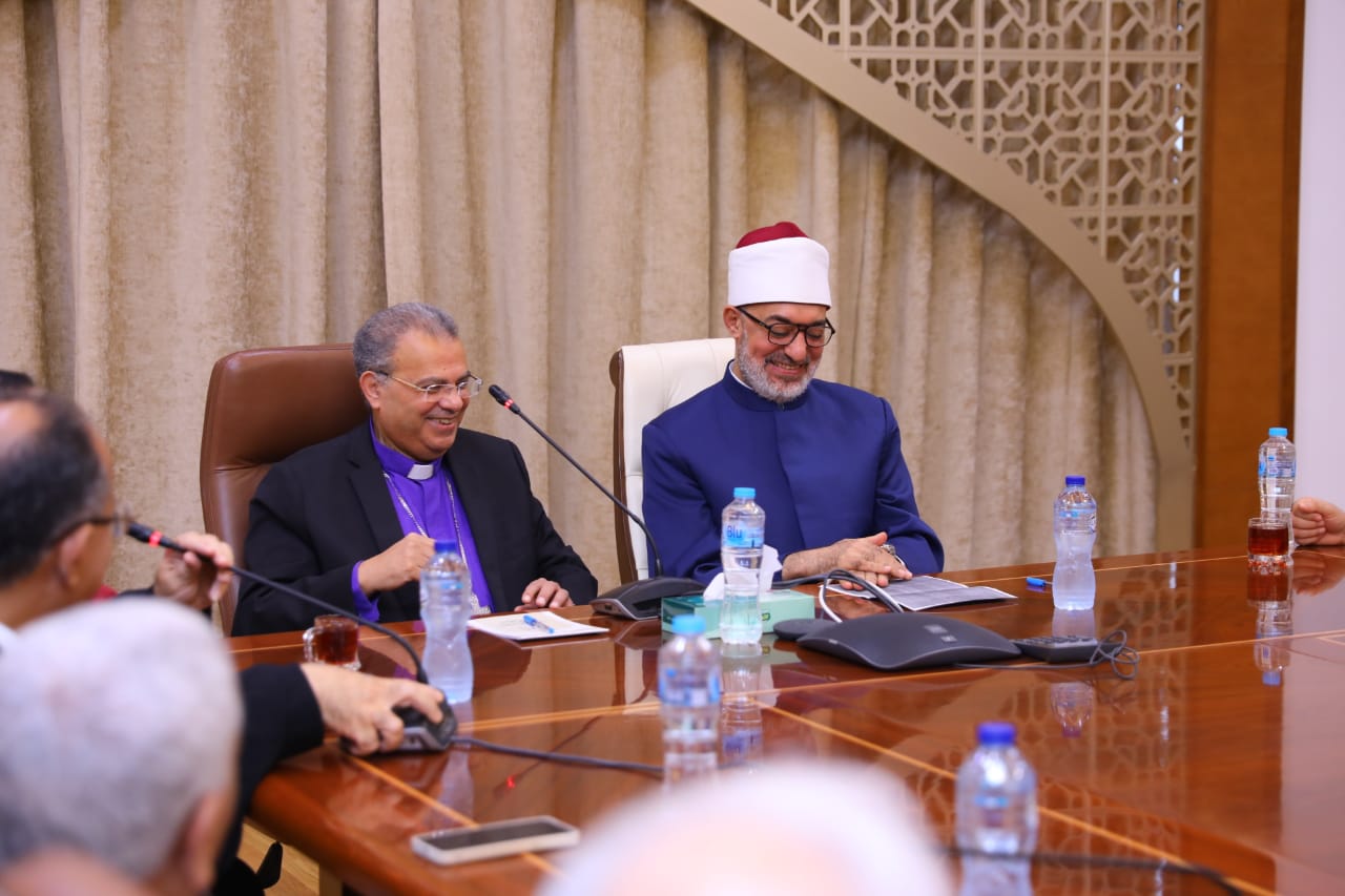 رئيس الطائفة الإنجيلية و مفتي الجمهورية