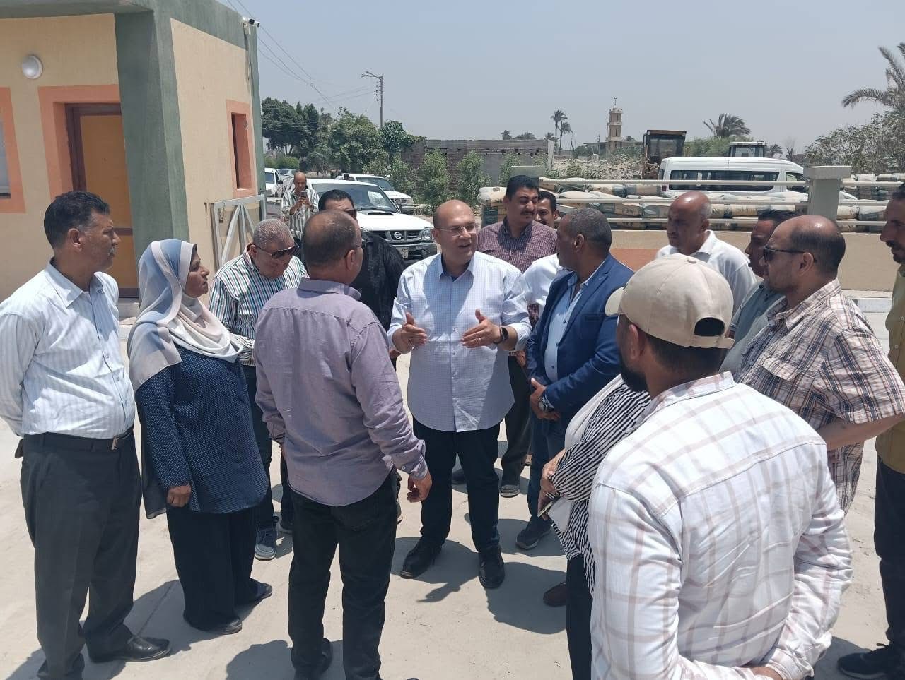 جولة ميدانية موسعة لنائب محافظ الجيزة جولة ميدانية موسعة لنائب محافظ الجيزة
