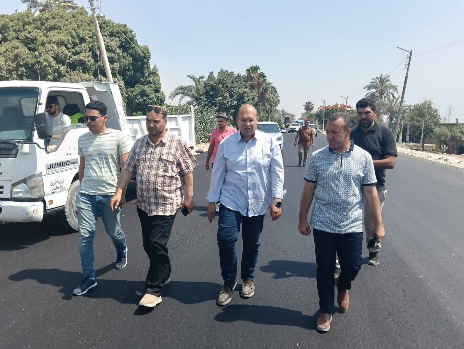 جانب من جولة نائب المحافظ