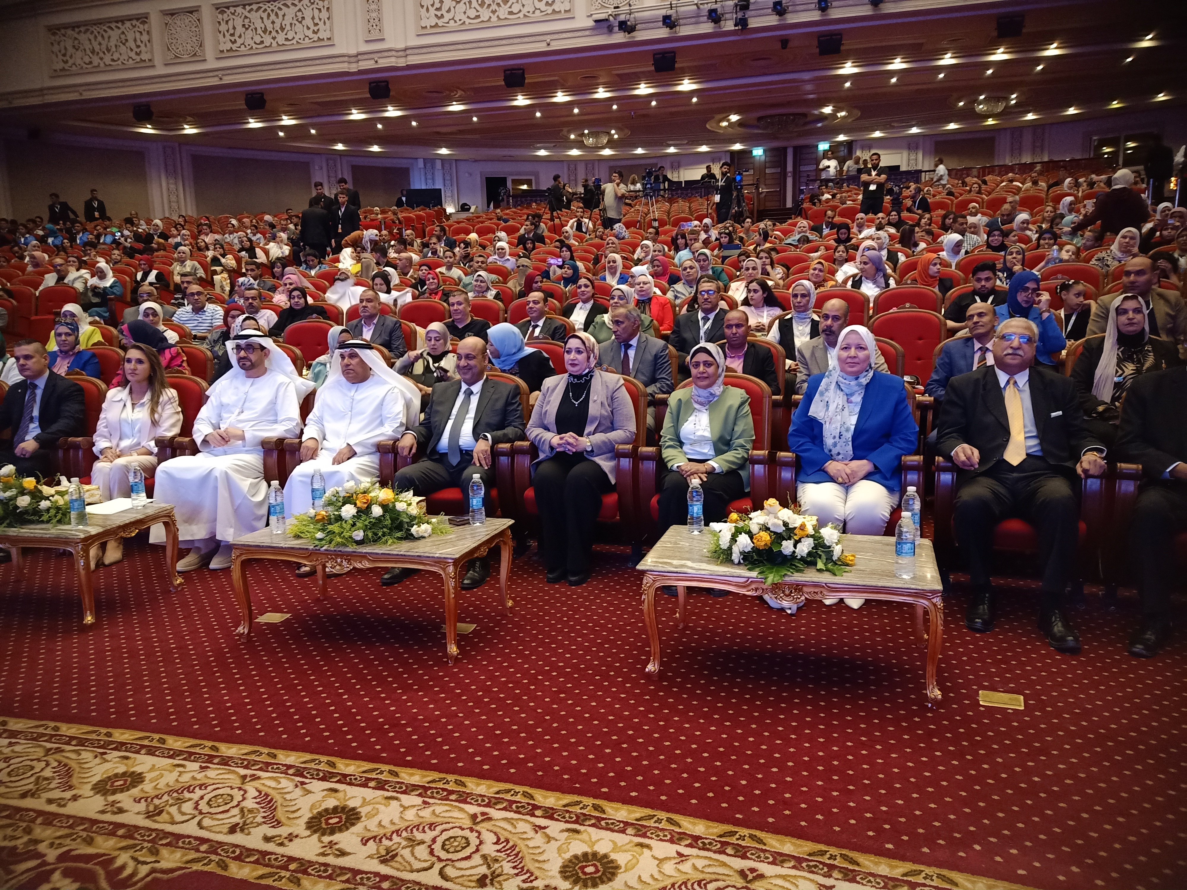 جانب من حفل تحدى القراءة العربى