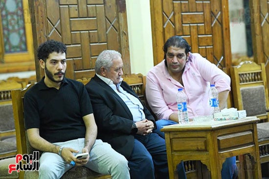 من عزاء والدة سارة وفيق من عزاء والدة سارة وفيق