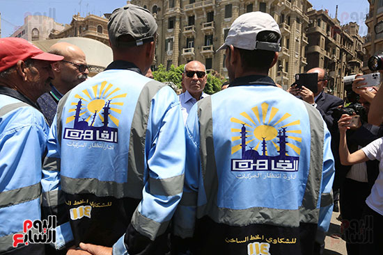 محافظ القاهرة يتفقد تطبيق منظومة تقنين وضع السايس بشوارع العاصمة
