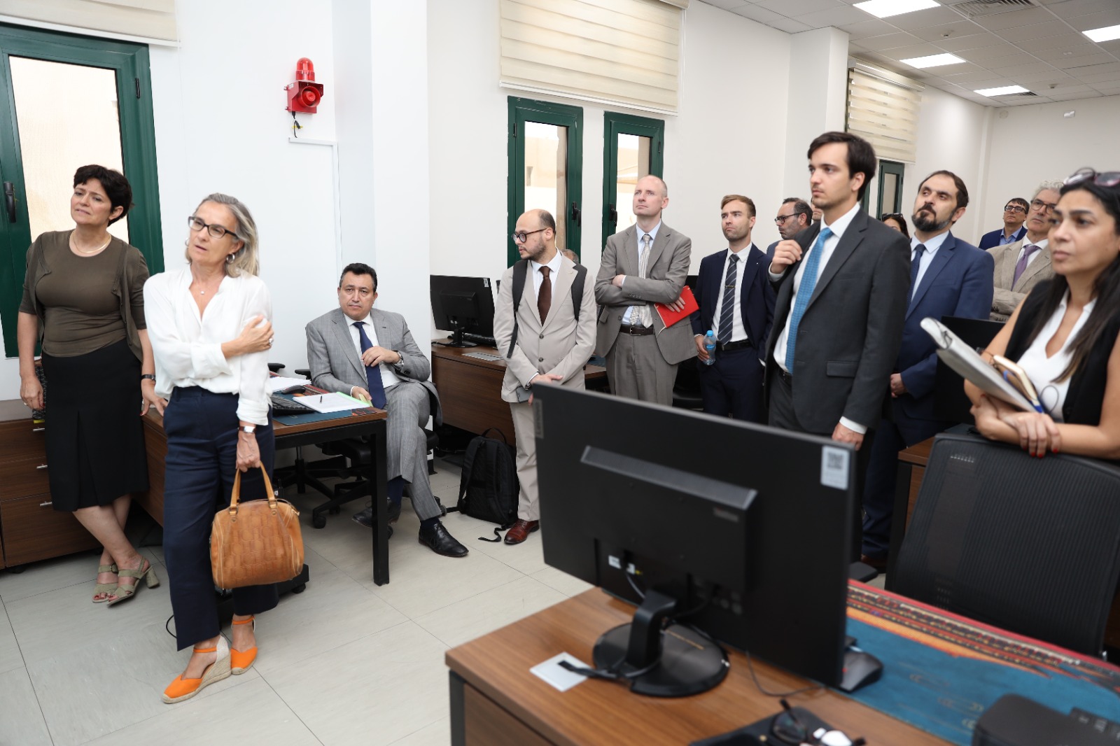 وكالة الفضاء المصرية تستقبل وفدًا دبلوماسيا من بعثات دول الاتحاد الأوروبي