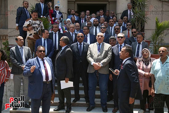 وقفة احتجاجية للمحامين (2)