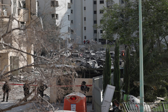 صواريخ ايران على بئر سبع (3)