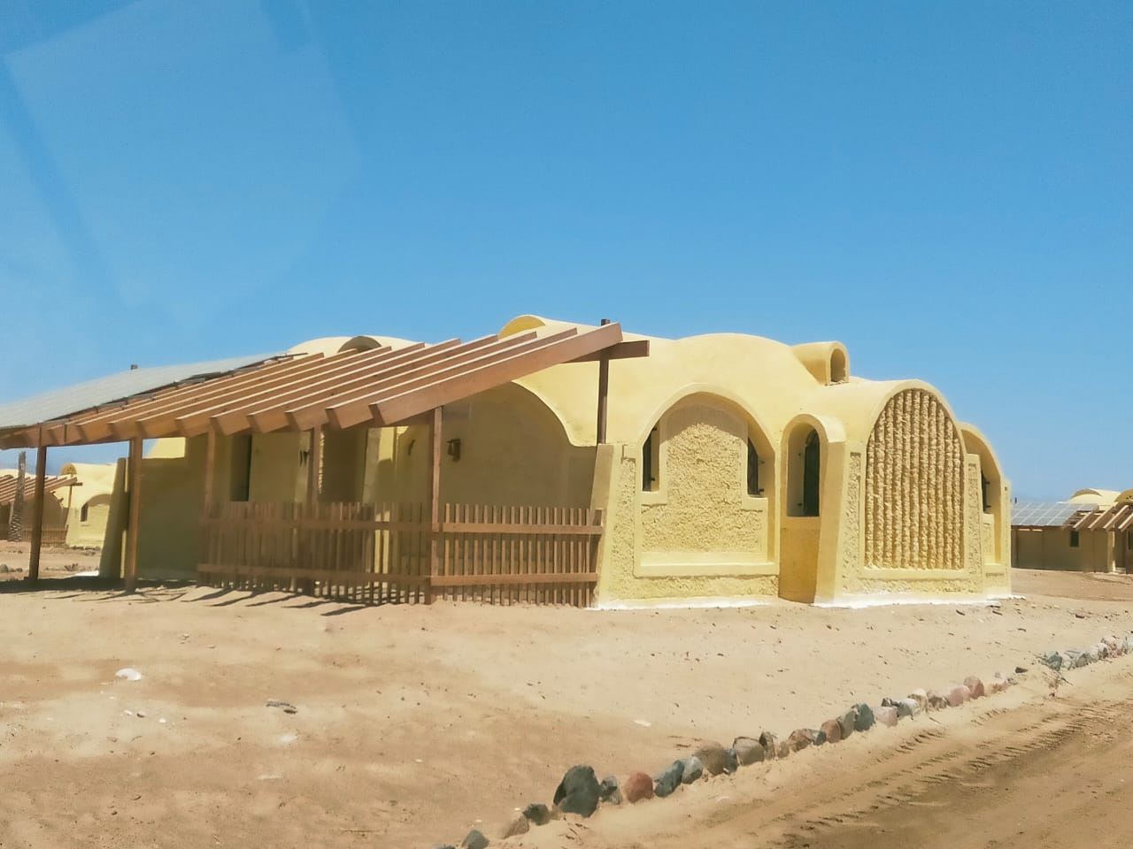 الوحدات السكنية لقرية الغرقانة الوحدات السكنية لقرية الغرقانة