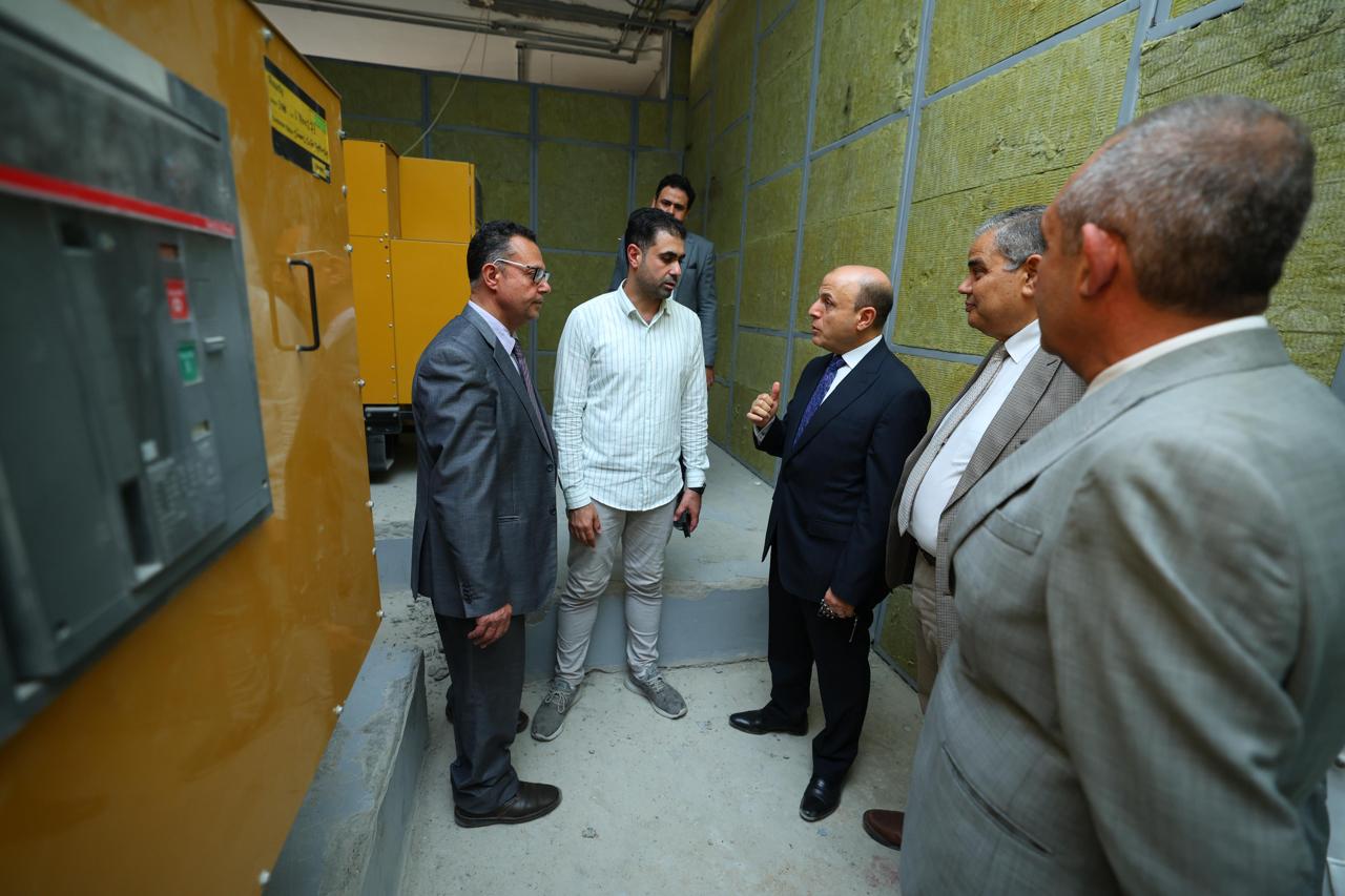 تفقد مبنى العيادات