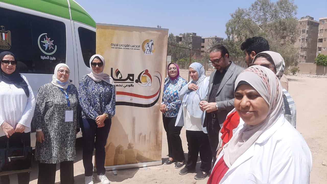 خلال متابعة القافلة الطبية خلال متابعة القافلة الطبية