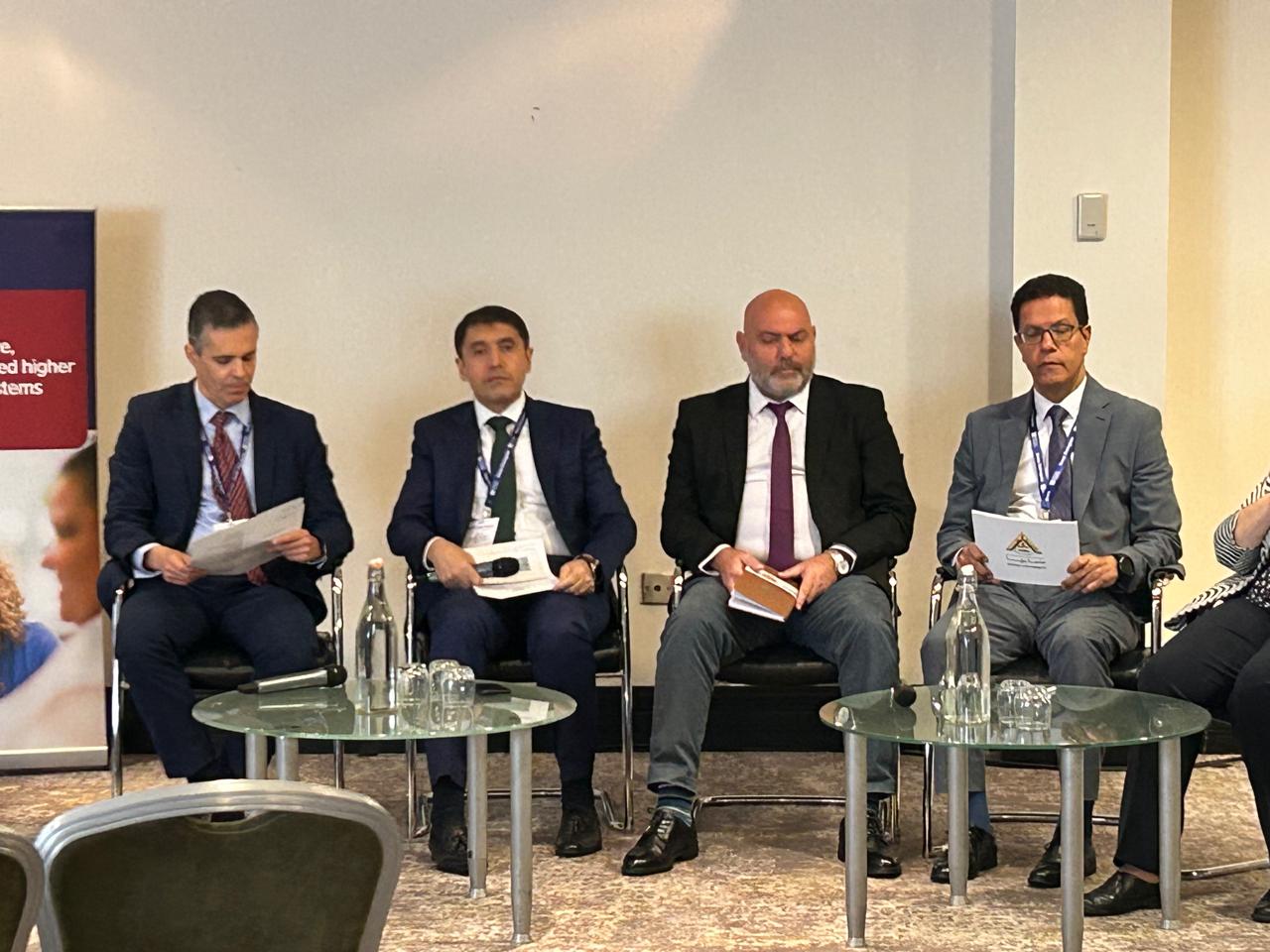 رئيس جامعة بنها خلال المشاركة في الفعاليات