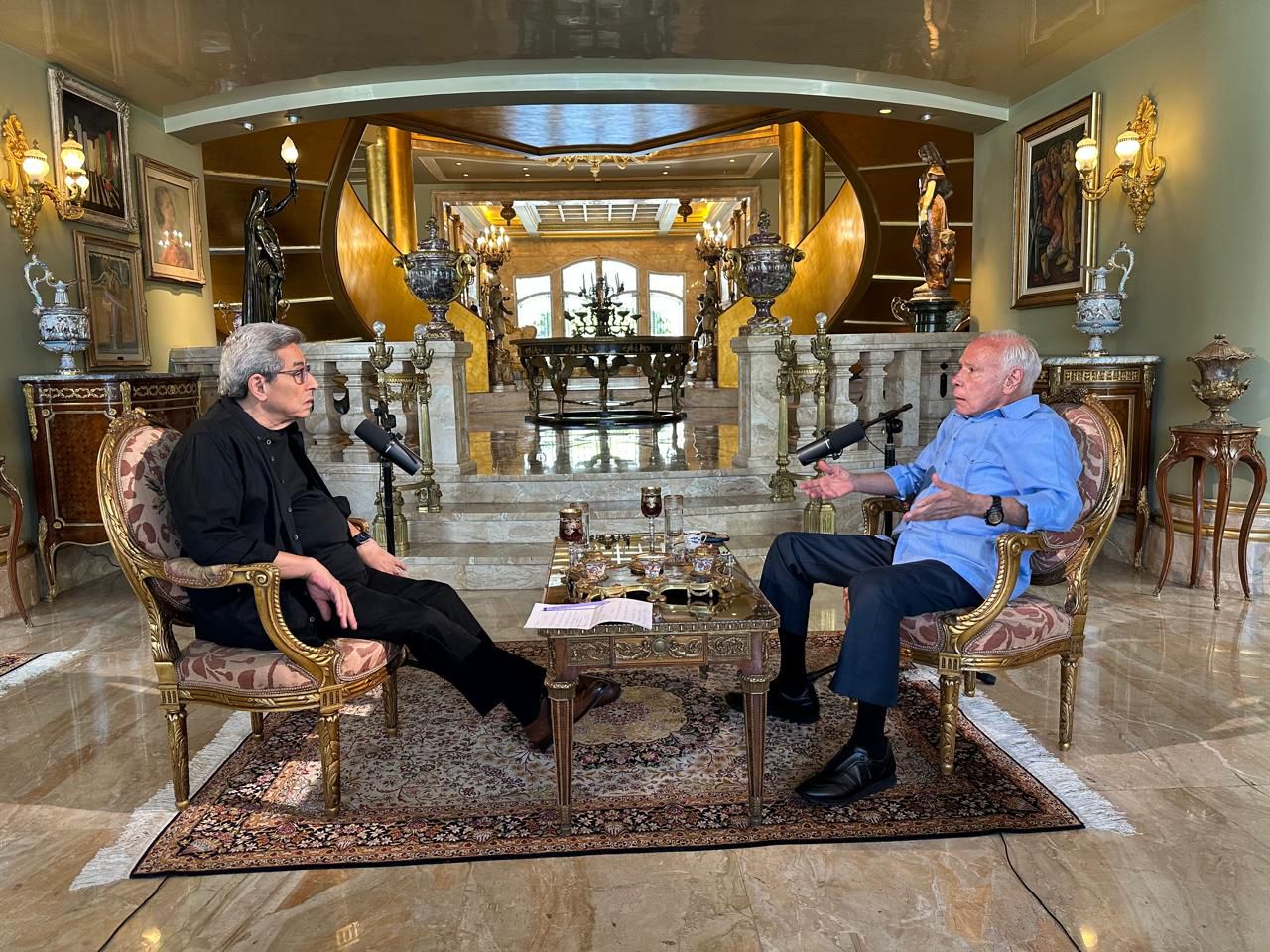 صلاح دياب ضيف محمود سعد في اولى حلقات باب الخلق