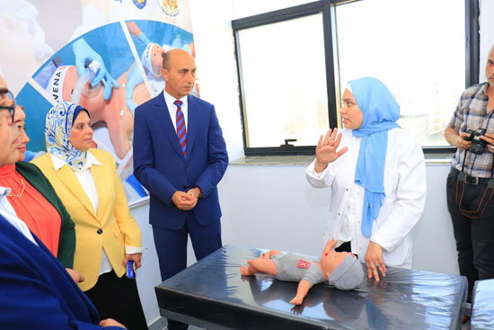 جولة رئيس جامعة دمنهور جولة رئيس جامعة دمنهور