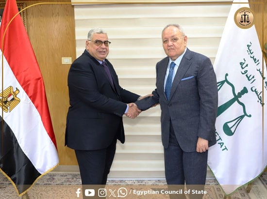 المستشار أحمد عبود يهنئ المستشار أسامه شلبي-1 المستشار أحمد عبود يهنئ المستشار أسامه شلبي-1