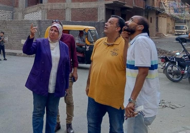 رئيس حي المنتزة تتابع عقار عزبة محسن