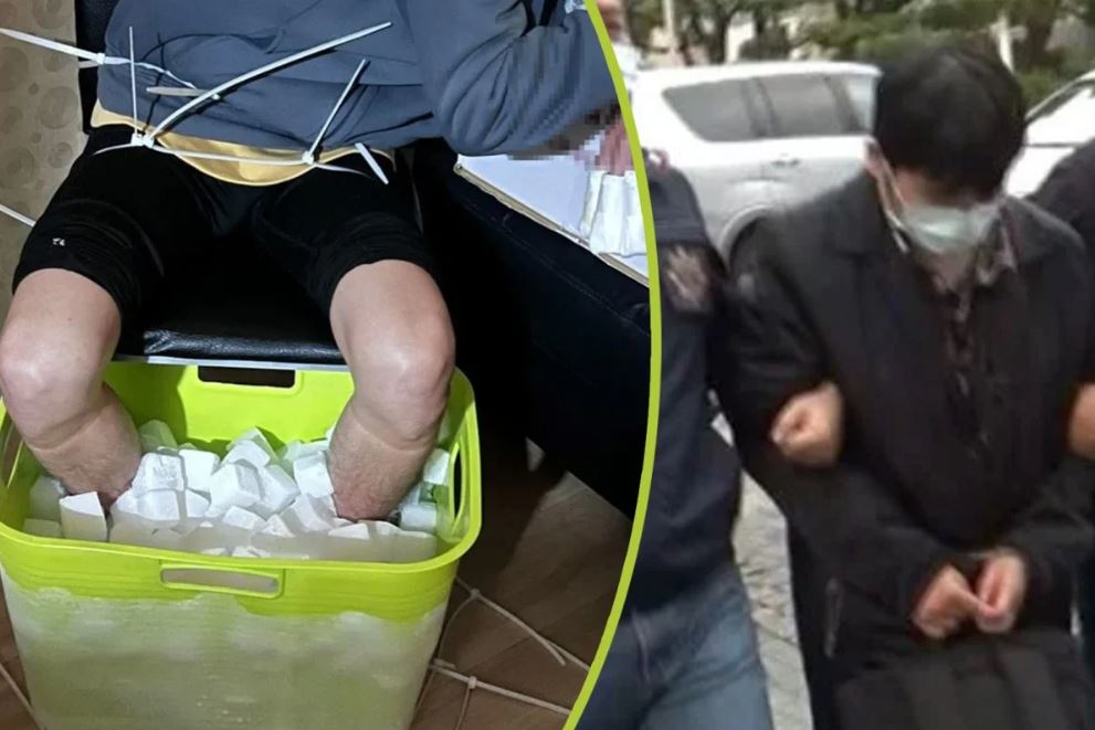 بتر قدم تايوانى وضع قدمه فى الثلج 10 ساعات