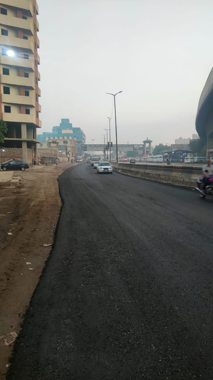 بعد أعمال الرصف