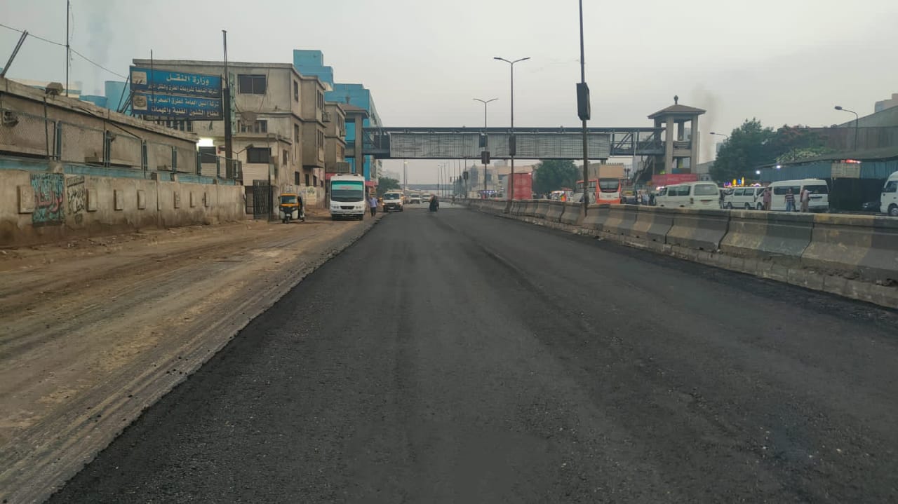 رصف شارع امتداد أحمد حلمي