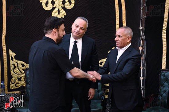 حسام حسني وأحمد موسي حسام حسني وأحمد موسي