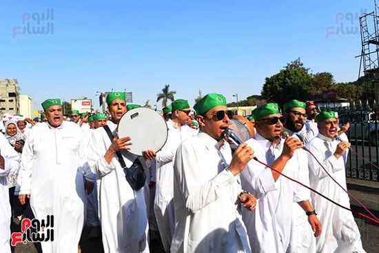 موكب الطرق الصوفية من أمام مسجد سيدى صالح الجعفرى (23)