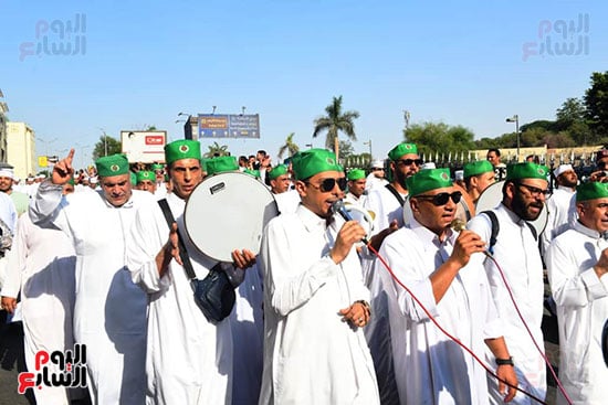 موكب الطرق الصوفية من أمام مسجد سيدى صالح الجعفرى (19)