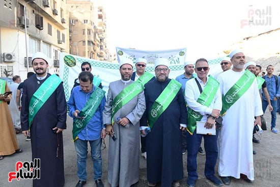 موكب الطرق الصوفية من أمام مسجد سيدى صالح الجعفرى (11)