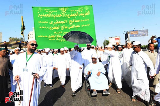 موكب الطرق الصوفية من أمام مسجد سيدى صالح الجعفرى (34)