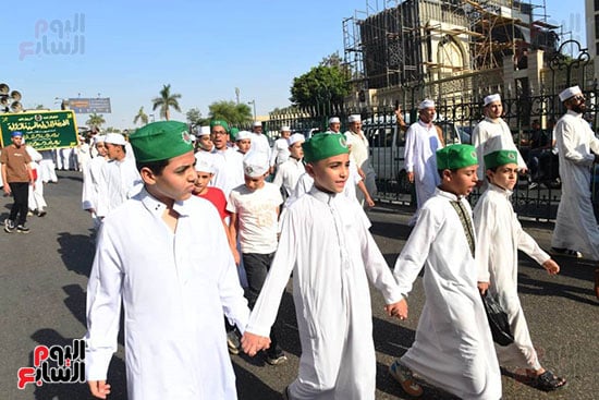 موكب الطرق الصوفية من أمام مسجد سيدى صالح الجعفرى (25)