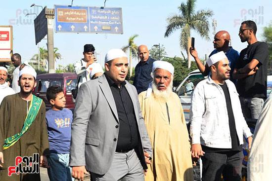 موكب الطرق الصوفية من أمام مسجد سيدى صالح الجعفرى (36)