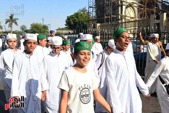 موكب الطرق الصوفية من أمام مسجد سيدى صالح الجعفرى (18)