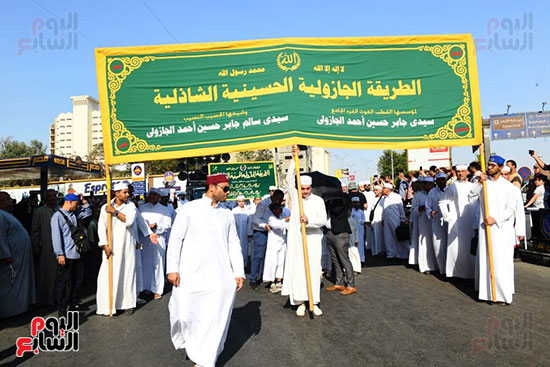 موكب الطرق الصوفية من أمام مسجد سيدى صالح الجعفرى (22)